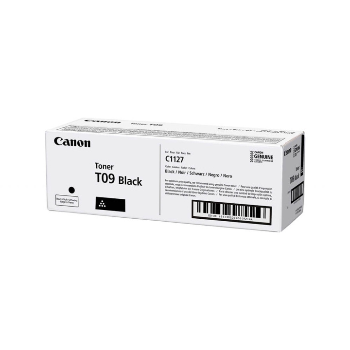 Canon Toner 3020C006 T09 Svart i gruppen Datautstyr / Skrivere og tilbehør / Blekk og toner / Toner / Canon hos TP E-commerce Nordic AB (C26533)