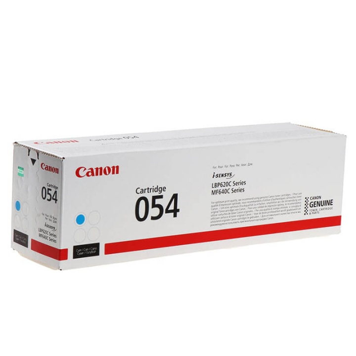 Canon Toner 3023C002 054 Cyan i gruppen Datautstyr / Skrivere og tilbehør / Blekk og toner / Toner / Canon hos TP E-commerce Nordic AB (C26536)