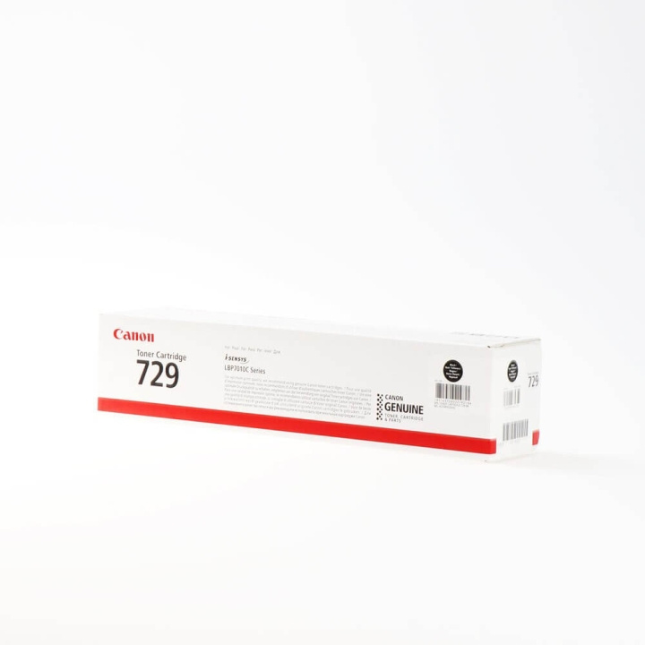 Canon Toner 4370B002 729 Svart i gruppen Datautstyr / Skrivere og tilbehør / Blekk og toner / Toner / Canon hos TP E-commerce Nordic AB (C26559)