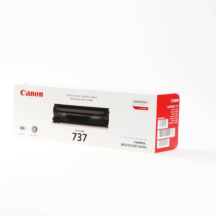 Canon Toner 9435B002 737 Svart i gruppen Datautstyr / Skrivere og tilbehør / Blekk og toner / Toner / Canon hos TP E-commerce Nordic AB (C26576)