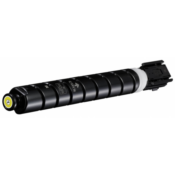 Canon Toner 3766C002 C-EXV 58 Gul i gruppen Datautstyr / Skrivere og tilbehør / Blekk og toner / Toner / Canon hos TP E-commerce Nordic AB (C26581)