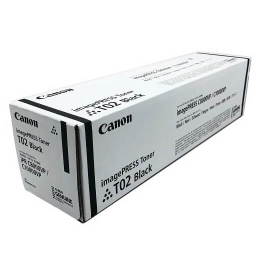 Canon Toner 8529B001 T02 Svart i gruppen Datautstyr / Skrivere og tilbehør / Blekk og toner / Toner / Canon hos TP E-commerce Nordic AB (C26582)