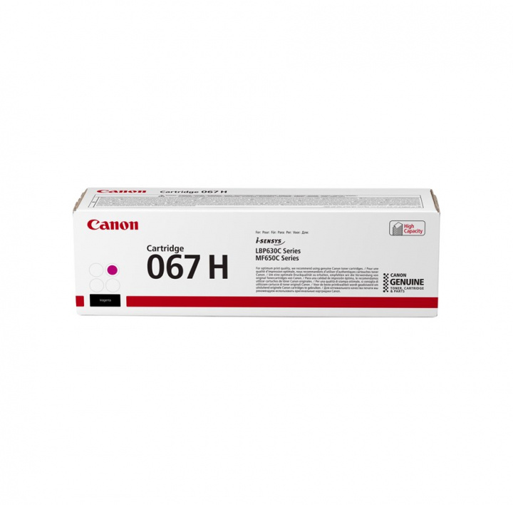 Canon Toner 5104C002 067H Magenta i gruppen Datautstyr / Skrivere og tilbehør / Blekk og toner / Toner / Canon hos TP E-commerce Nordic AB (C26612)