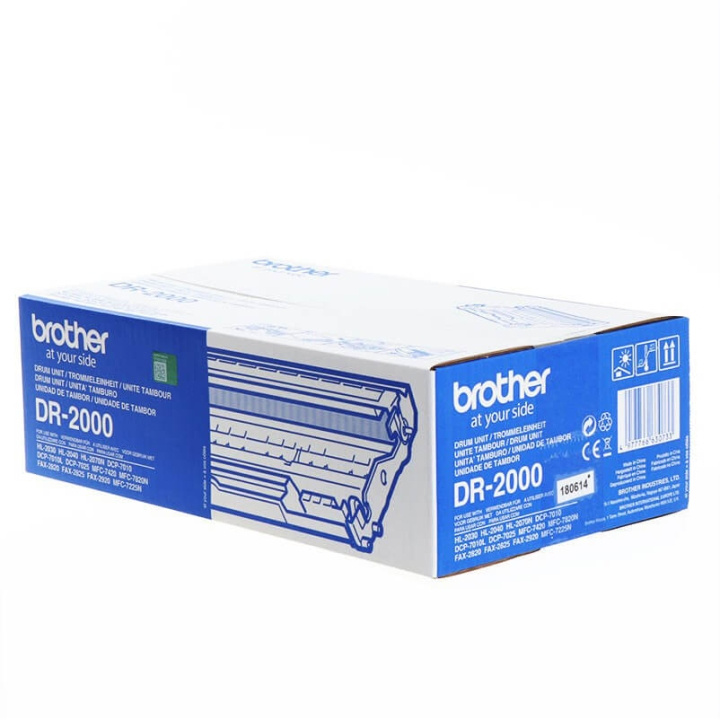 Brother Tromme DR2000 DR-2000 Svart i gruppen Datautstyr / Skrivere og tilbehør / Blekk og toner / Trommer / Brother hos TP E-commerce Nordic AB (C26616)