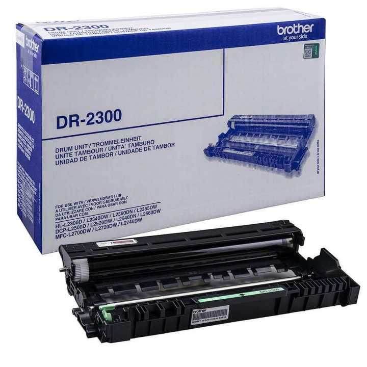 Brother Tromme DR2300 DR-2300 Svart i gruppen Datautstyr / Skrivere og tilbehør / Blekk og toner / Trommer / Brother hos TP E-commerce Nordic AB (C26620)