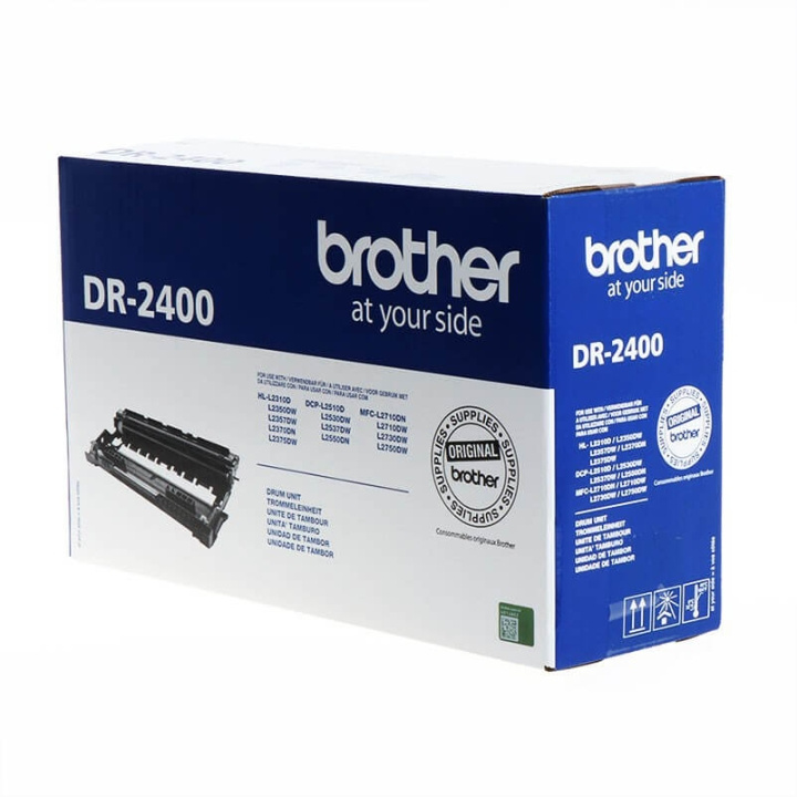 Brother Tromme DR2400 DR-2400 Svart i gruppen Datautstyr / Skrivere og tilbehør / Blekk og toner / Trommer / Brother hos TP E-commerce Nordic AB (C26622)