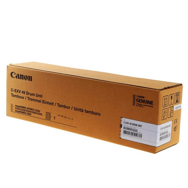 Canon Trommel 8528B003 C-EXV 49 Svart/Cyan/Magenta/Gul i gruppen Datautstyr / Skrivere og tilbehør / Blekk og toner / Trommer / Canon hos TP E-commerce Nordic AB (C26662)