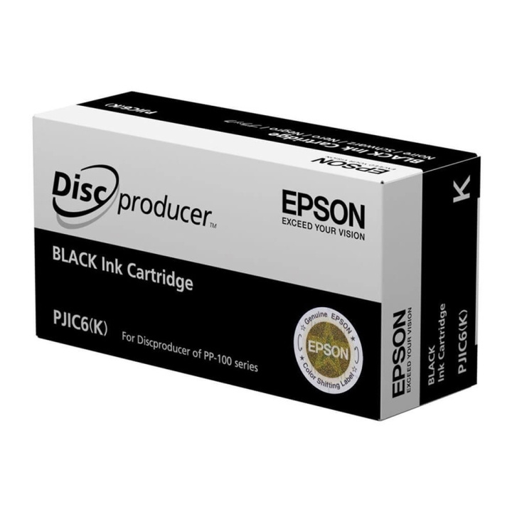 EPSON Blekk C13S020452 PJIC6 Svart i gruppen Datautstyr / Skrivere og tilbehør / Blekk og toner / Blekkpatroner / Epson hos TP E-commerce Nordic AB (C26727)