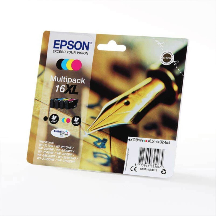 EPSON Blekk C13T16364012 16XL Multipack Crossword i gruppen Datautstyr / Skrivere og tilbehør / Blekk og toner / Blekkpatroner / Epson hos TP E-commerce Nordic AB (C26772)