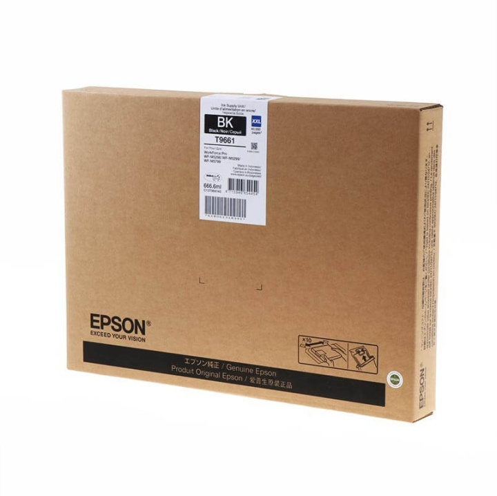 EPSON Blekk C13T966140 T9661 XXL Svart i gruppen Datautstyr / Skrivere og tilbehør / Blekk og toner / Toner / Canon hos TP E-commerce Nordic AB (C26891)