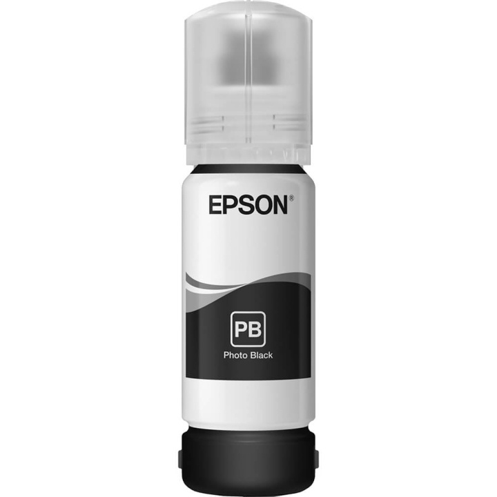 EPSON Blekk C13T00R140 106 Fotosvart Ecotank i gruppen Datautstyr / Skrivere og tilbehør / Blekk og toner / Blekkpatroner / Epson hos TP E-commerce Nordic AB (C26959)