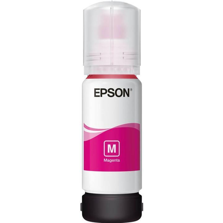 EPSON Blekk C13T00R140 106 Magenta Ecotank i gruppen Datautstyr / Skrivere og tilbehør / Blekk og toner / Blekkpatroner / Epson hos TP E-commerce Nordic AB (C26961)