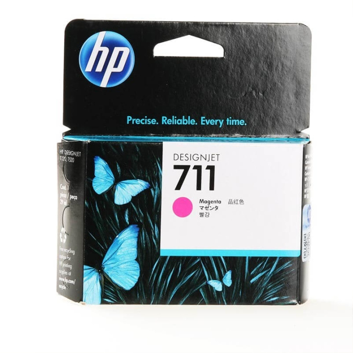 HP Blekk CZ131A 711 Magenta 29ml i gruppen Datautstyr / Skrivere og tilbehør / Blekk og toner / Toner / HP hos TP E-commerce Nordic AB (C26970)