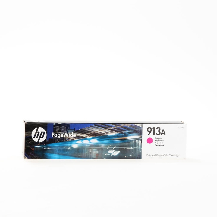 HP Bläck F6T78AE 913A Magenta i gruppen Datautstyr / Skrivere og tilbehør / Blekk og toner / Toner / HP hos TP E-commerce Nordic AB (C26978)