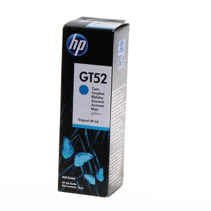 HP Blekk M0H54AE GT52 Cyan i gruppen Datautstyr / Skrivere og tilbehør / Blekk og toner / Toner / HP hos TP E-commerce Nordic AB (C27011)