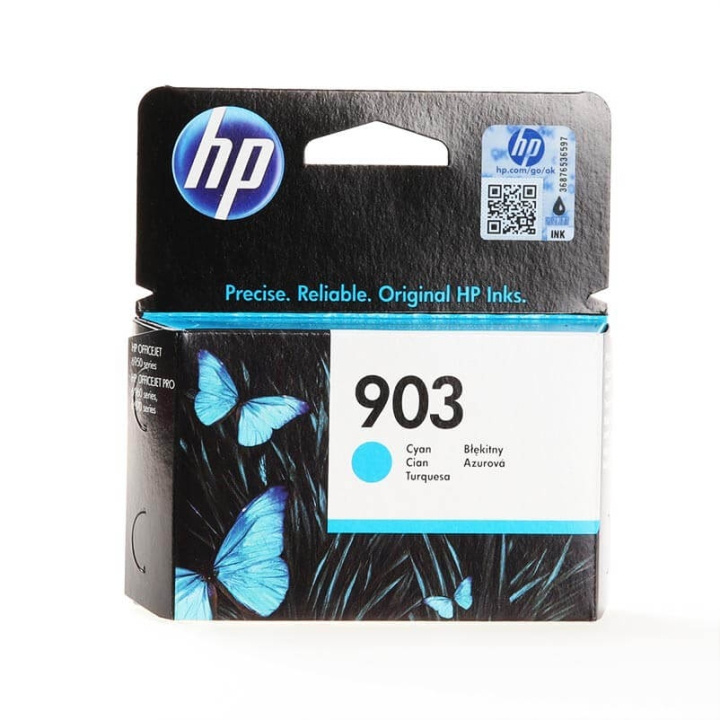 HP Bläck T6L87AE 903 Cyan i gruppen Datautstyr / Skrivere og tilbehør / Blekk og toner / Toner / HP hos TP E-commerce Nordic AB (C27043)