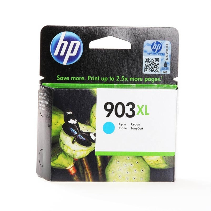 HP Blekk T6M03AE 903XL Cyan i gruppen Datautstyr / Skrivere og tilbehør / Blekk og toner / Toner / HP hos TP E-commerce Nordic AB (C27047)