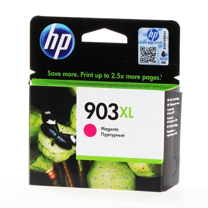 HP Blekk T6M07AE 903XL Magenta i gruppen Datautstyr / Skrivere og tilbehør / Blekk og toner / Toner / HP hos TP E-commerce Nordic AB (C27048)