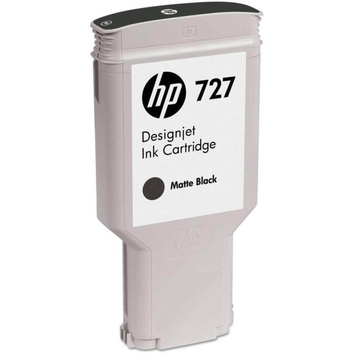 HP Ink C1Q12A 727 Matte Black 300ml i gruppen Datautstyr / Skrivere og tilbehør / Blekk og toner / Toner / HP hos TP E-commerce Nordic AB (C27055)