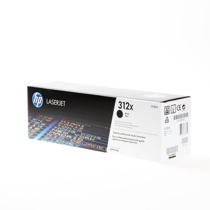 HP Toner CF380X 312X Svart i gruppen Datautstyr / Skrivere og tilbehør / Blekk og toner / Toner / HP hos TP E-commerce Nordic AB (C27069)