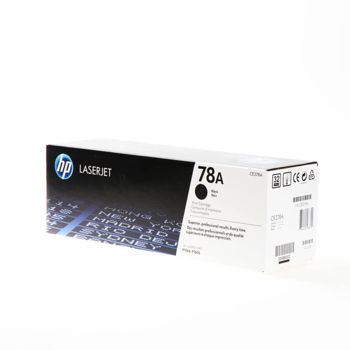 HP Toner CE278A 78A Svart i gruppen Datautstyr / Skrivere og tilbehør / Blekk og toner / Toner / HP hos TP E-commerce Nordic AB (C27121)