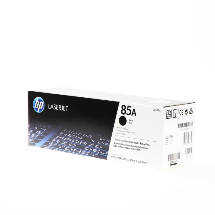 HP Toner CE285A 85A Svart i gruppen Datautstyr / Skrivere og tilbehør / Blekk og toner / Toner / HP hos TP E-commerce Nordic AB (C27123)