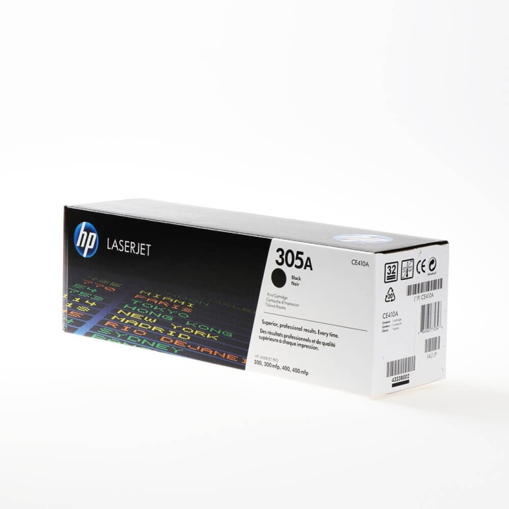 HP Toner CE410A 305A Svart i gruppen Datautstyr / Skrivere og tilbehør / Blekk og toner / Toner / HP hos TP E-commerce Nordic AB (C27149)