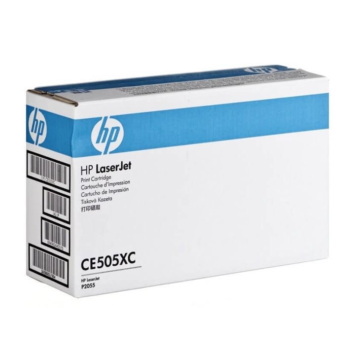 HP Toner CE505XC 05X Svart Contract i gruppen Datautstyr / Skrivere og tilbehør / Blekk og toner / Toner / HP hos TP E-commerce Nordic AB (C27158)