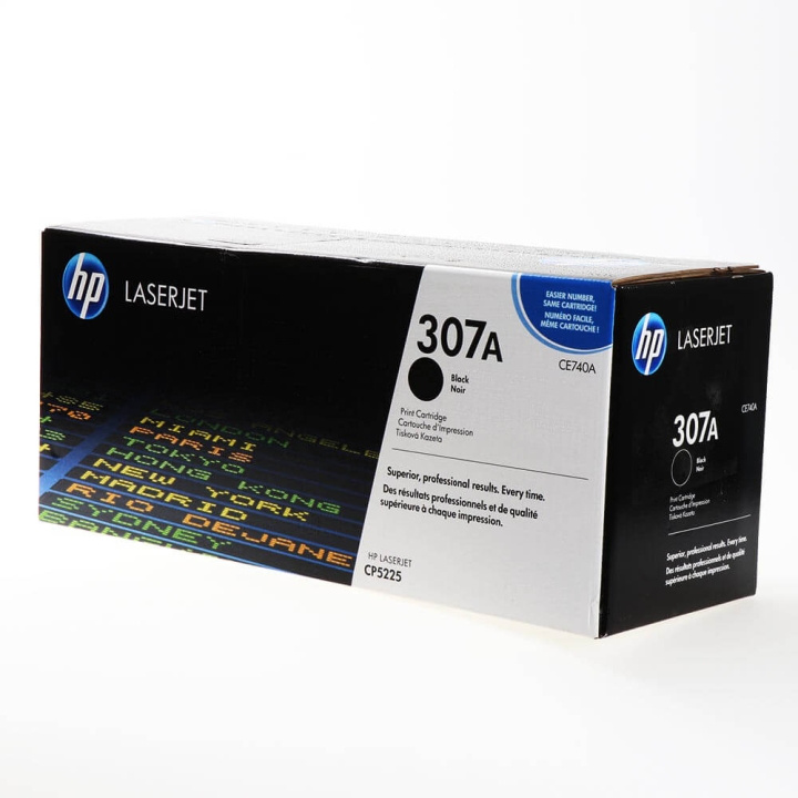 HP Toner CE740A 307A Svart i gruppen Datautstyr / Skrivere og tilbehør / Blekk og toner / Toner / HP hos TP E-commerce Nordic AB (C27160)