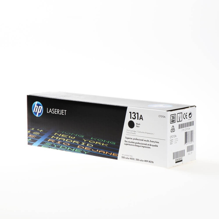 HP Toner CF210A 131A Svart i gruppen Datautstyr / Skrivere og tilbehør / Blekk og toner / Toner / HP hos TP E-commerce Nordic AB (C27164)