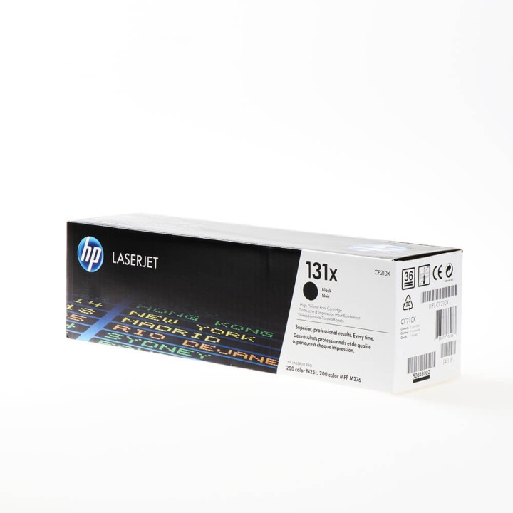 HP Toner CF210X 131X Svart i gruppen Datautstyr / Skrivere og tilbehør / Blekk og toner / Toner / HP hos TP E-commerce Nordic AB (C27165)