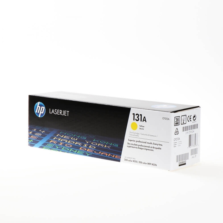 HP Toner CF212A 131A Gul i gruppen Datautstyr / Skrivere og tilbehør / Blekk og toner / Toner / HP hos TP E-commerce Nordic AB (C27168)