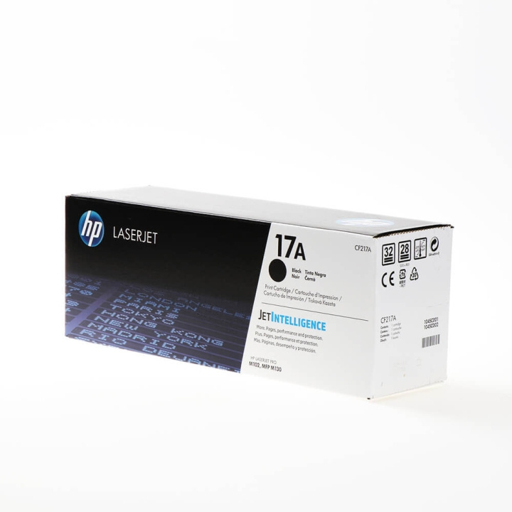 HP Toner CF217A 17A Svart i gruppen Datautstyr / Skrivere og tilbehør / Blekk og toner / Toner / HP hos TP E-commerce Nordic AB (C27172)