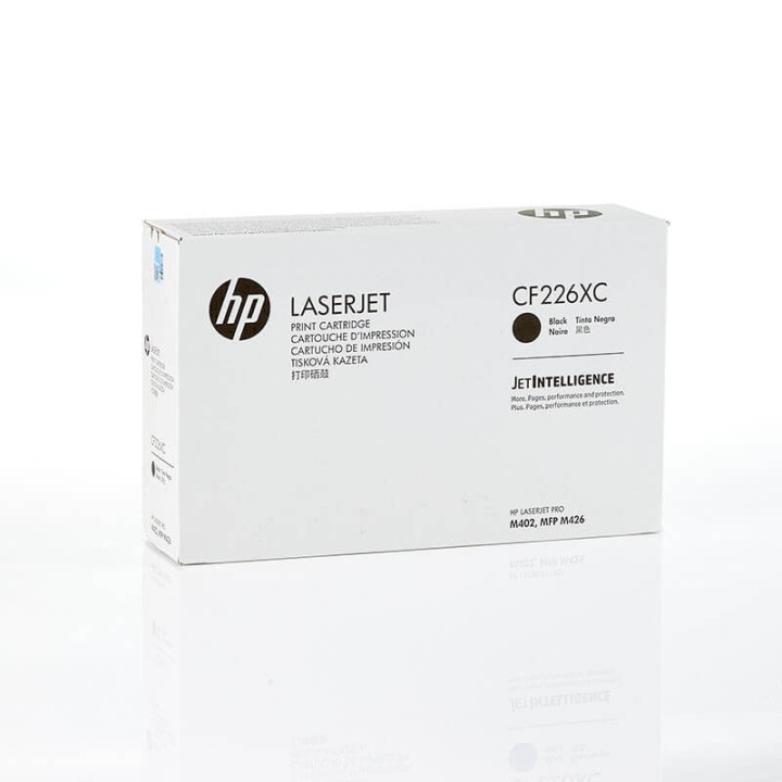 HP Toner CF226XC 26X Svart Contract i gruppen Datautstyr / Skrivere og tilbehør / Blekk og toner / Toner / HP hos TP E-commerce Nordic AB (C27176)