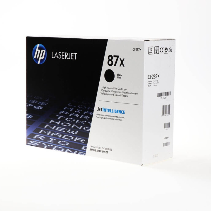 HP Toner CF287X 87X Svart i gruppen Datautstyr / Skrivere og tilbehør / Blekk og toner / Toner / HP hos TP E-commerce Nordic AB (C27205)