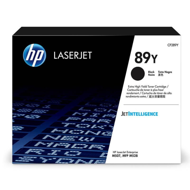 HP Toner CF289Y 89Y Svart i gruppen Datautstyr / Skrivere og tilbehør / Blekk og toner / Toner / HP hos TP E-commerce Nordic AB (C27211)