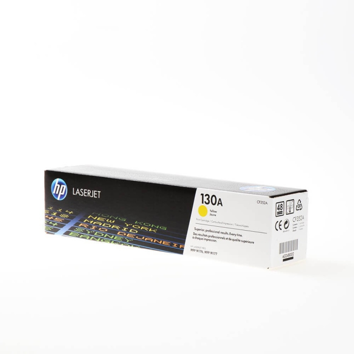 HP Toner CF352A 130A Gul i gruppen Datautstyr / Skrivere og tilbehør / Blekk og toner / Toner / HP hos TP E-commerce Nordic AB (C27224)