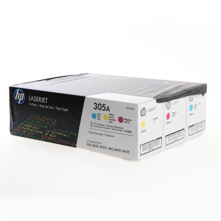 HP Toner CF370AM 305A Farge i gruppen Datautstyr / Skrivere og tilbehør / Blekk og toner / Toner / HP hos TP E-commerce Nordic AB (C27238)