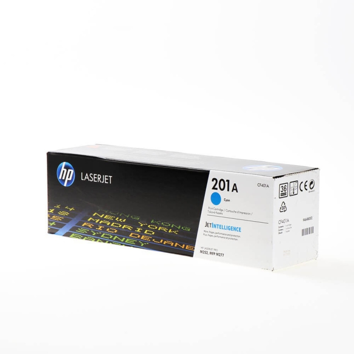 HP Toner CF401A 201A Cyan i gruppen Datautstyr / Skrivere og tilbehør / Blekk og toner / Toner / HP hos TP E-commerce Nordic AB (C27246)