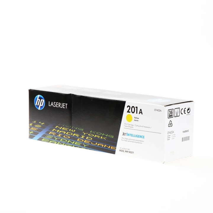 HP Toner CF402A 201A Gul i gruppen Datautstyr / Skrivere og tilbehør / Blekk og toner / Toner / HP hos TP E-commerce Nordic AB (C27248)