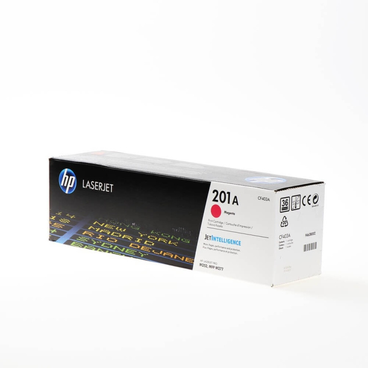 HP Toner CF403A 201A Magenta i gruppen Datautstyr / Skrivere og tilbehør / Blekk og toner / Toner / HP hos TP E-commerce Nordic AB (C27250)