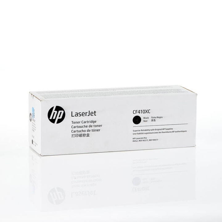 HP Toner CF410XC 410X Svart Contract i gruppen Datautstyr / Skrivere og tilbehør / Blekk og toner / Toner / HP hos TP E-commerce Nordic AB (C27254)