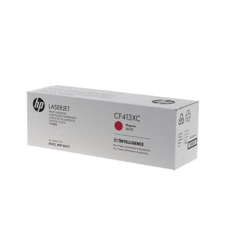 HP Toner CF413XC 410X Magenta, kontrakt i gruppen Datautstyr / Skrivere og tilbehør / Blekk og toner / Toner / HP hos TP E-commerce Nordic AB (C27264)