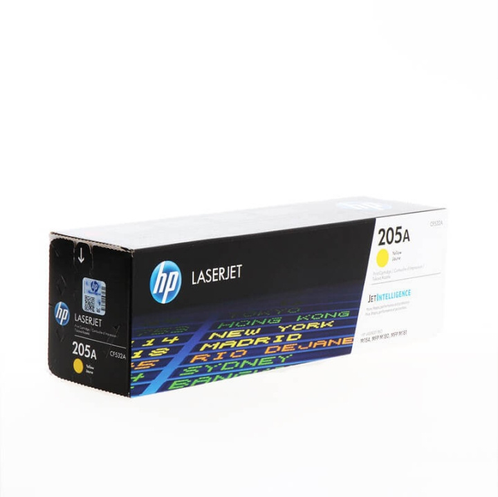 HP Toner CF532A 205A Gul i gruppen Datautstyr / Skrivere og tilbehør / Blekk og toner / Toner / HP hos TP E-commerce Nordic AB (C27275)