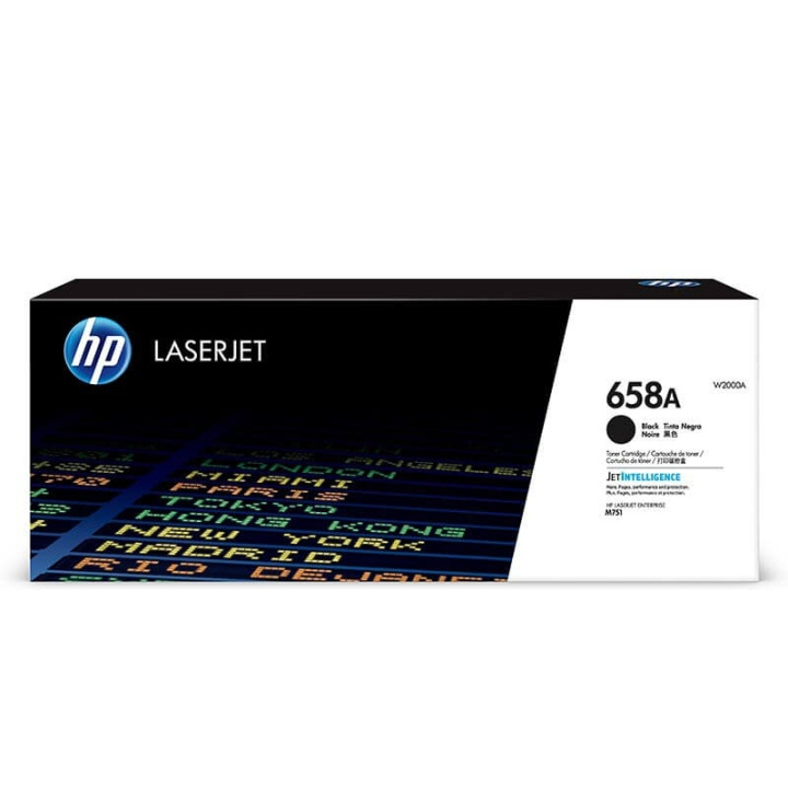 HP Toner W2000A 658A Svart i gruppen Datautstyr / Skrivere og tilbehør / Blekk og toner / Toner / HP hos TP E-commerce Nordic AB (C27305)