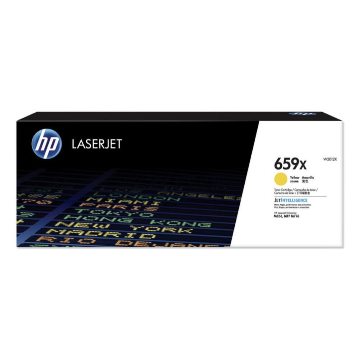 HP Toner W2012X 659X Gul i gruppen Datautstyr / Skrivere og tilbehør / Blekk og toner / Toner / HP hos TP E-commerce Nordic AB (C27314)