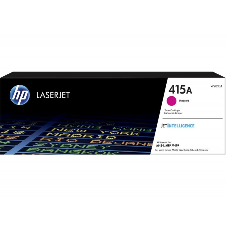 HP Toner W2033A 415A Magenta i gruppen Datautstyr / Skrivere og tilbehør / Blekk og toner / Toner / HP hos TP E-commerce Nordic AB (C27329)