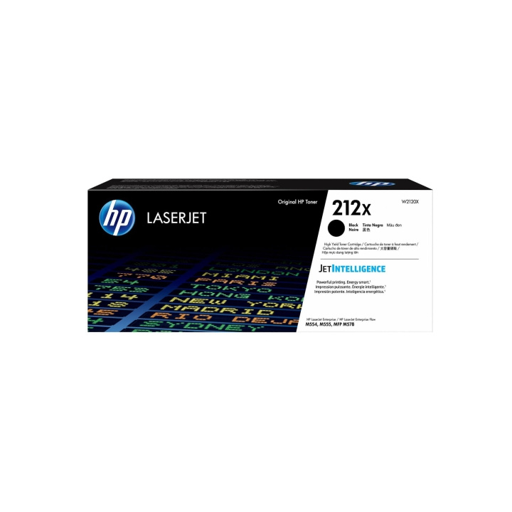 HP Toner W2120X 212X Svart i gruppen Datautstyr / Skrivere og tilbehør / Blekk og toner / Toner / HP hos TP E-commerce Nordic AB (C27334)