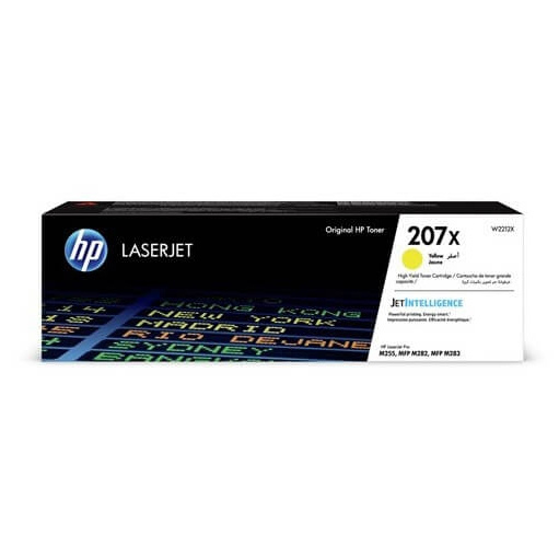 HP Toner W2212X 207X Gul i gruppen Datautstyr / Skrivere og tilbehør / Blekk og toner / Toner / HP hos TP E-commerce Nordic AB (C27346)