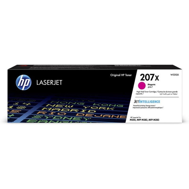 HP Toner W2213X 207X Magenta i gruppen Datautstyr / Skrivere og tilbehør / Blekk og toner / Toner / HP hos TP E-commerce Nordic AB (C27348)